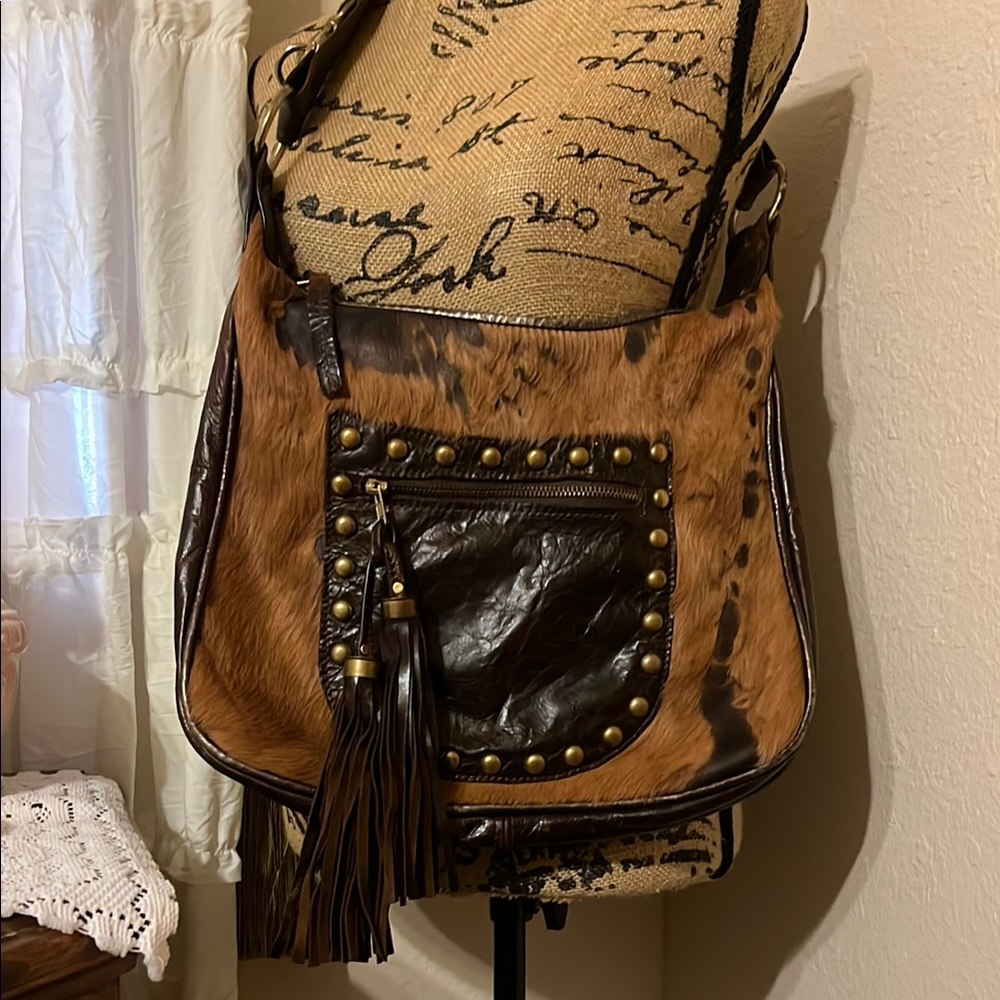 Rare 🔥Maya Moon Designs Specialty Brown Crossbody/Shoulder Bag